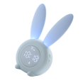 thumbnail image 2 of Reloj despertador digital con forma de conejito, luz LED nocturna, reloj Digital luminoso para decoración de dormitorio de niños, 2 of 8
