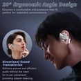thumbnail image 3 of Language Translation Wireless Earbuds Bluetooth5.4 3in1 AI Translator Earphones with 134 Language Real-Time Translation Device Headphone 60h Long Life HiFi Sound, fit iOS Android for Travel Learning, 3 of 9