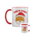 thumbnail image 1 of Pop Factory - Taza Navidad Diseño Interior a Dos Colores Santa Paws (Blanco, Rojo), 1 of 2