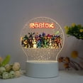 thumbnail image 1 of Roblox juego que rodea la luz nocturna bidimensional, regalo de cumpleaños creativo, el mejor regalo para niñas, novias, compañeros de clase, parejas, 1 of 4