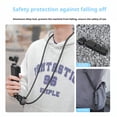 thumbnail image 4 of Visland Anti-lost Rope Strap Lanyard Neck Sling for Insta360 X4 Cameras Adjustable Length Camera Rope Braiding Camera Strap for Pocket 3, 4 of 8