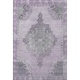 thumbnail image 2 of Addison Rugs Mayfield Premium Machine Washable Traditional Global Plum Rectangle Rug, 8' x 10', 2 of 7