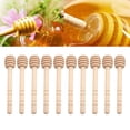 thumbnail image 4 of 10Pcs Honey Dipper Sticks, Wooden Honeycomb Stick, Stirrer Stick for 10cm, 4 of 8