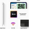thumbnail image 3 of Apple 12.9-inch iPad Pro Wi-Fi 1TB - Silver - (6th Gen), 3 of 4