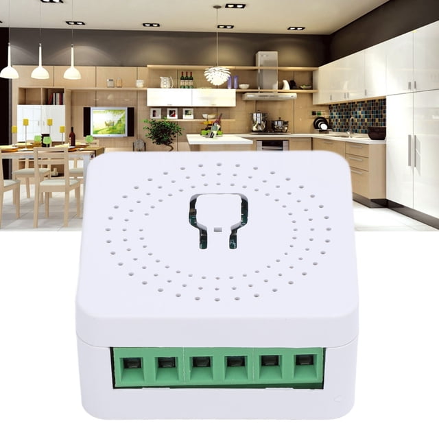 Remote Control Smart Light Switch, 16A WiFi Smart Light Switch Timer Function AC100 To 240V for Home