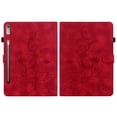 thumbnail image 6 of XYX for Lenovo Tab P11 Pro Gen 2 11.2 2022 ZAB50194GB ZAB50043SE Case, PU Leather Slim Folio with Multi-Angle Stand - Red Lily Flower, 6 of 7