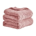 thumbnail image 1 of Cozy Blanket Qwtwty Dimensional Jacquards Blanket Double Sided Velvet Butterflies Car Blanket Office Nap Cover Blanket on Clearance, 1 of 6