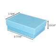 thumbnail image 2 of Lot of 20 Light Blue Cotton Filled Jewelry Packaging Gift Boxes, 2 of 7