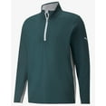 thumbnail image 3 of PUMA Golf Men's Gamer 1/4-Zip Performance Pullover, 2X-Large Bright Cobalt -, 3 of 11