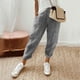 thumbnail image 1 of WILLBEST Pantalones Casuales para Mujer: Pantalones Holgados de Cintura Alta con Bolsillos y Cordones, con Diseño de Patchwork a Rayas, para Uso Diario y Relax. Chica, 1 of 4