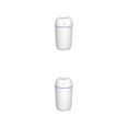 thumbnail image 3 of Difusor de aroma Cateissary Ambientador Mini humidificador Botón de control Gran capacidad Accesorios para el hogar Sala de estar Blanco 2piezas, 3 of 6