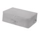 thumbnail image 4 of Bolsa de almacenamiento de tela Oxford Sunnimix para debajo de la cama Organizador impermeable Gris extendido, 4 of 8