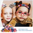 thumbnail image 2 of UPOUART 200 Pcs Assorted Color Pom Pom Craft Supplies for Kids Art Projects and Decorations, 2 of 8