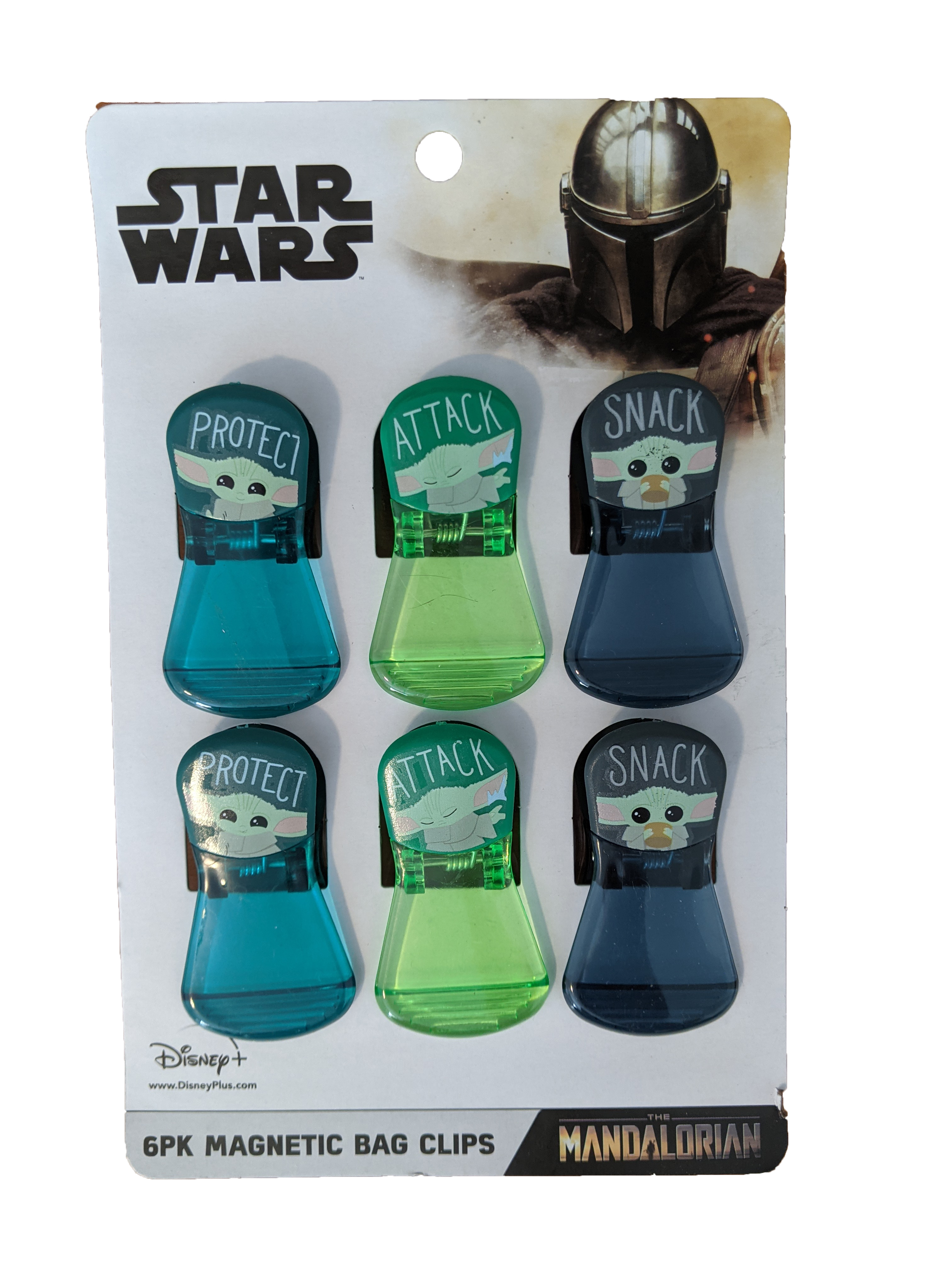 Star Wars Mandalorian Baby Yoda The Child Grogu 6Piece Chip