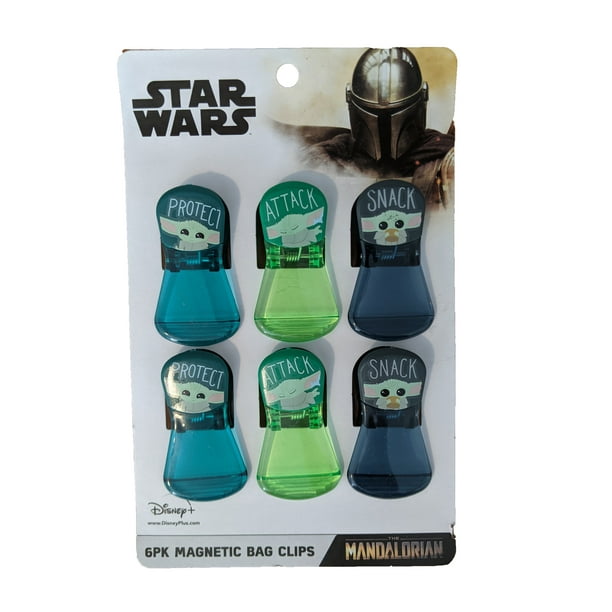 Star Wars Mandalorian Baby Yoda The Child Grogu Chip Bag Clips Protect