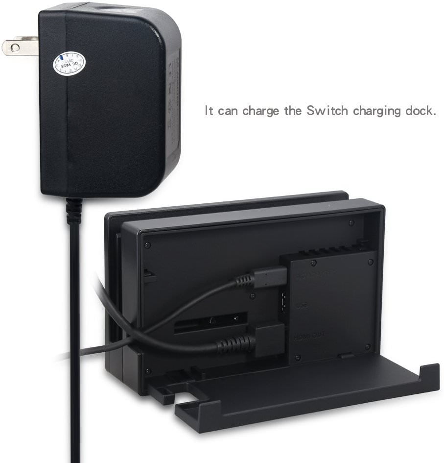 Switch AC Adapter for Nintendo Switch SUPPORT TV MODE TypeC USB PD