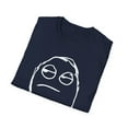 thumbnail image 5 of Meh Face, Gildan Unisex Softstyle T-Shirt, Funny Meme Graphic Tee, S-3XL, 5 of 5
