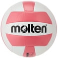 thumbnail image 1 of Pelota de Voleibol Molten Rosa Blanco Oficial, 1 of 4