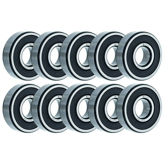 Niche Wheel Bearing 6304-2RKQE6 20x52x15mm Single Row Deep Groove 10 Pack 519-CBB2343R