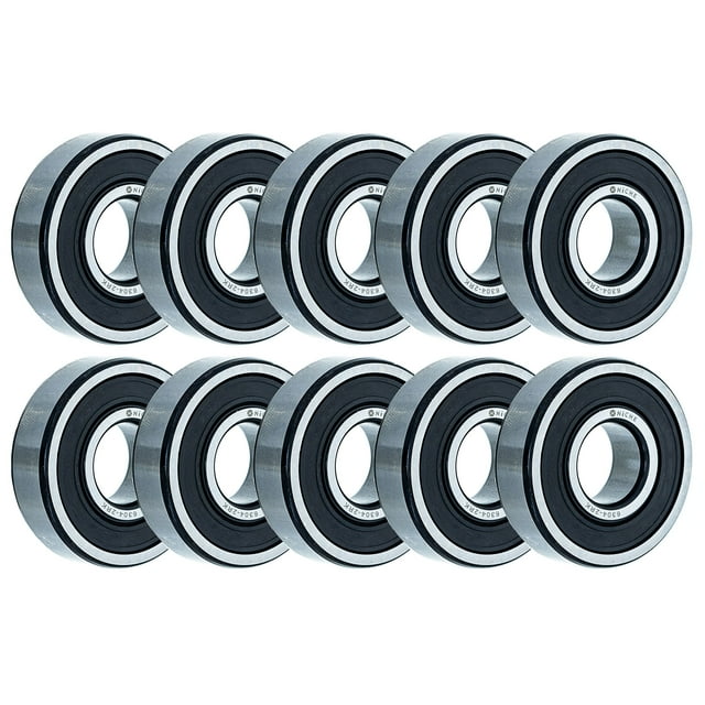 Niche Roulement de Roue 6304-2RKQE6 20x52x15mm Rainure Profonde à une Rangée 10 Pack 519-CBB2343R