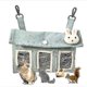 thumbnail image 1 of Rabbit Hay Feeder Bag, Large Size Hanging Feeding Sack For Cage Canvas Hay Feeder Storage For Bunny Guinea Pig, 1 of 5