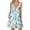 Blue, variant on IROINNID Short Dress For Women Solid Color Summer Fashion Camisole Suspenders Pullover Dress Sleeveless V-Neck Sundress
