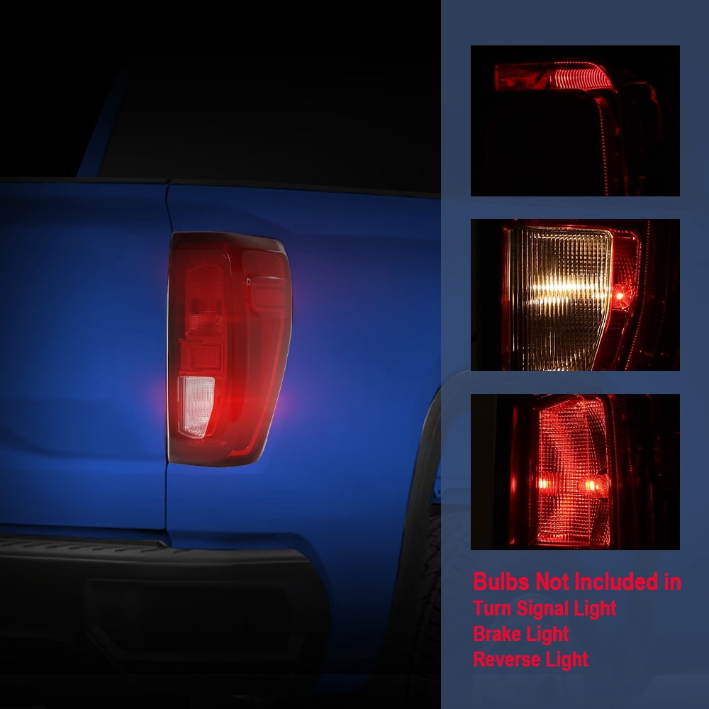 Pair Left&Right Tail Lights Lamps Fit For 2019-2023 GMC Sierra 1500 Factory Halogen