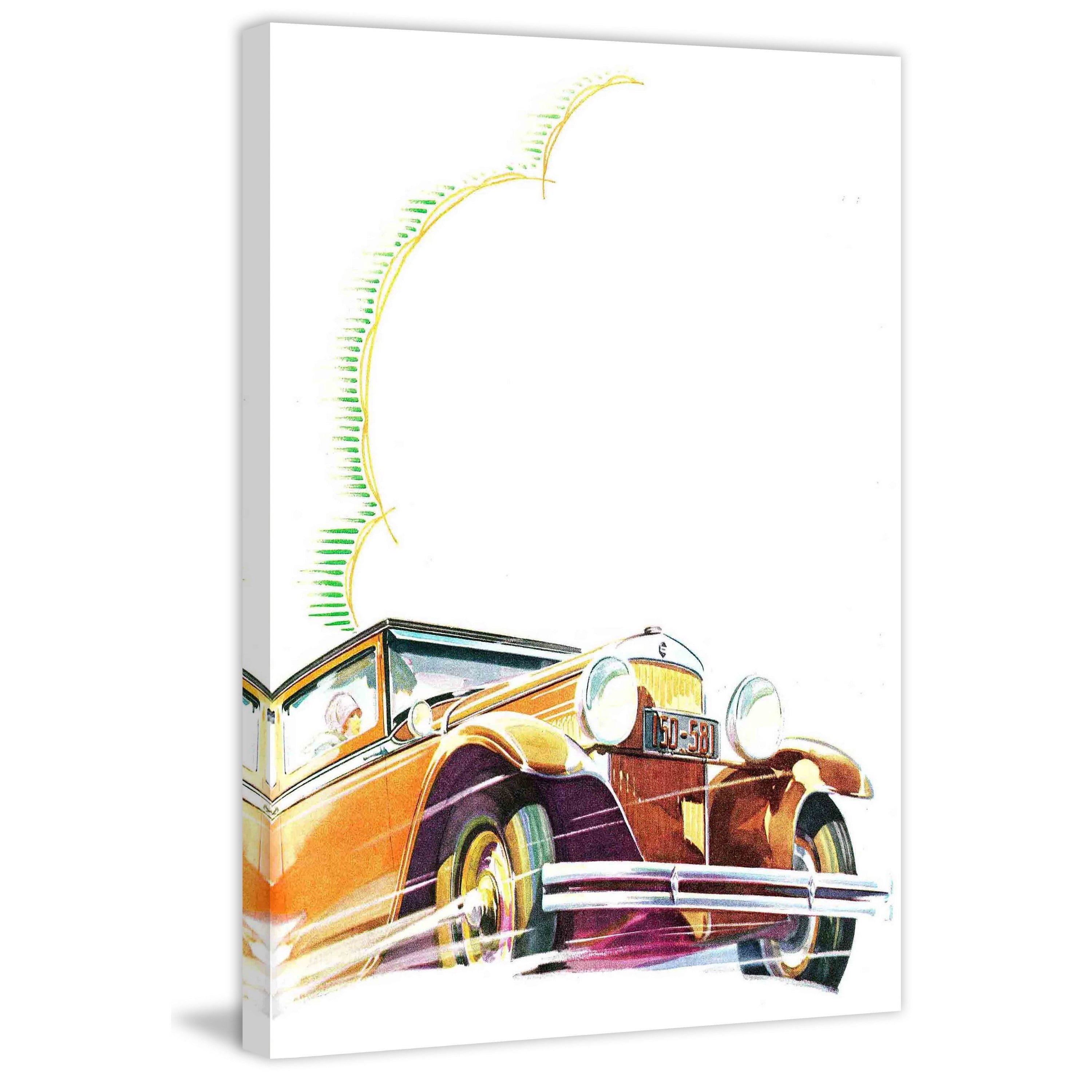 Marmont Hill "Vintage 15058" Painting Print on Canvas