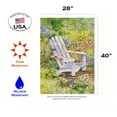 thumbnail image 3 of Toland Home Garden Bench and Floral Summer Nature Outdoor House Flag 40" x 28", 3 of 5