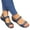 Blue, variant on Women's Comfort Fashion Walking Sandals