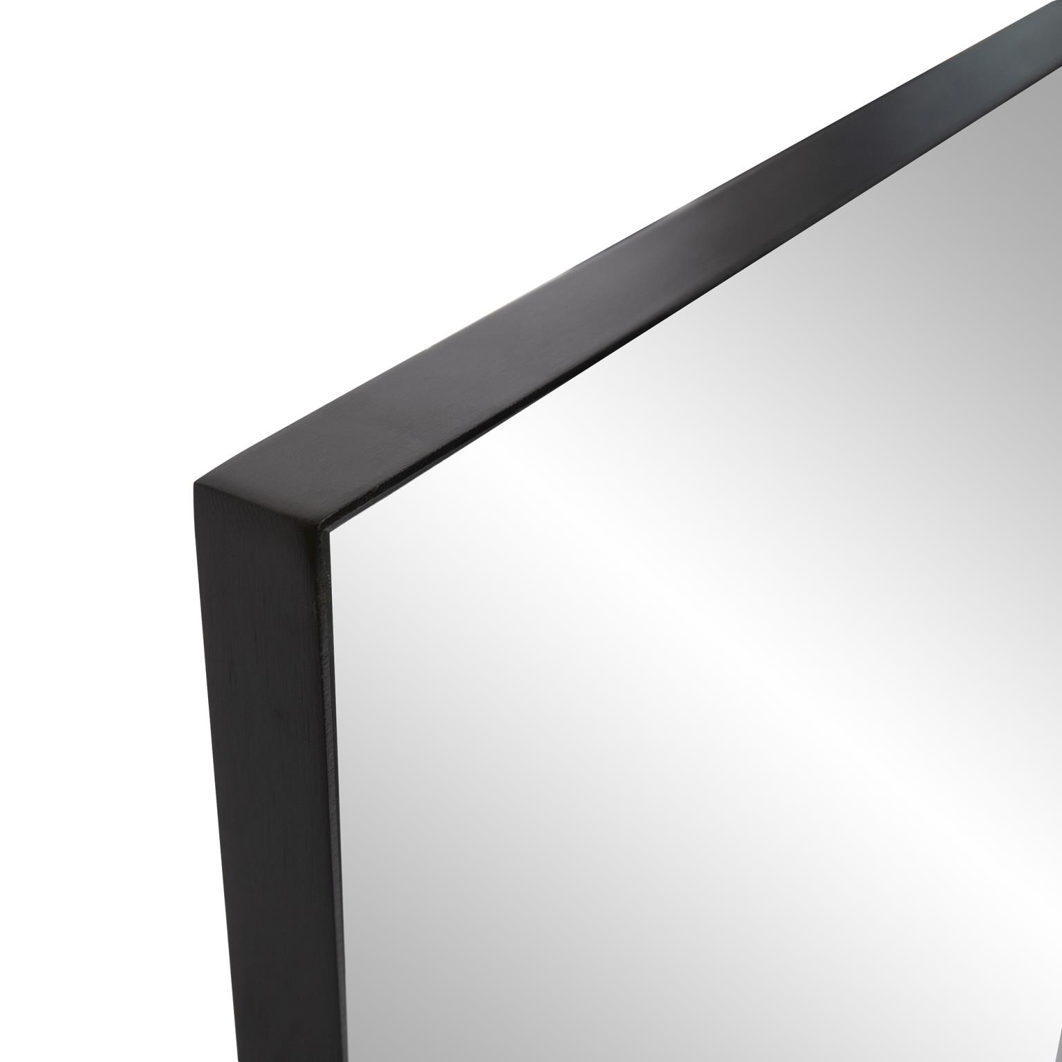 Tyler Dillon Stainless Steel Framed Wall Mirror, Van Buren Collection
