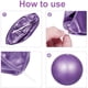 thumbnail image 4 of Pelota de Yoga antiexplosión suave, 2 piezas, 25cm, ejercicio, gimnasio, Pilates, pelota para hacer ejercicio, 4 of 7