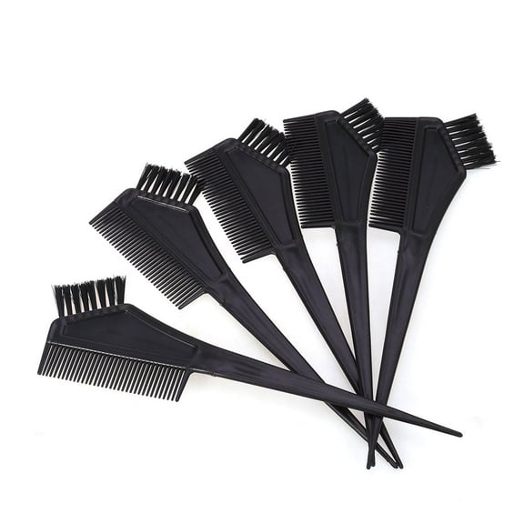 Niceauty 5Pcs Hair Coloring Kit Black Hair Dye Tools for Salon and Home Hairdressing