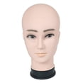 thumbnail image 2 of TISHITA Male Bald Mannequin Head Hat Display Rack for Sunglasses Foam Making Display B, 2 of 8