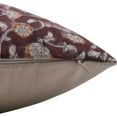 thumbnail image 3 of Fabdivine Handcrafted Duck Canvas Hand Block Print Pillow Cover, 24X24, Himachal, 3 of 5