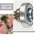 thumbnail image 3 of Phenofice 8Pcs Round Iron Rocking Chair Bearing for Replacement Furniture Maintenance Home Use, 3 of 8