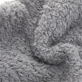 thumbnail image 3 of JeashCHAT Women's Winter Over Knee Thigh High Fuzzy Socks Plush Slipper Stockings Extra Long Leg Warmers Home Sleeping Socks, Gray, 3 of 4