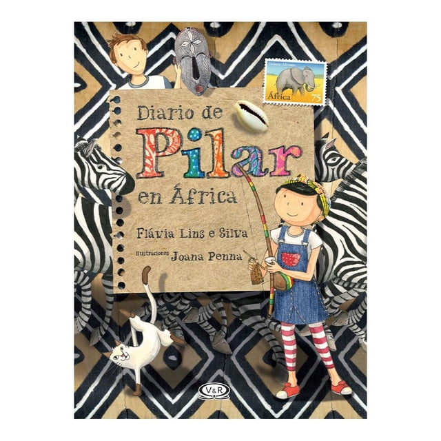 Diario de pilar en áfrica VR Editoras Libro Tapa Blanda