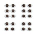 thumbnail image 3 of 3x10 Pares 11x14mm Muñeca Kit De Ojos Simulados Para Juguetes De Peluche De Animales Marrón 3 piezas, 3 of 10