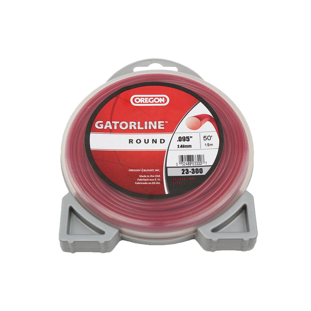 Oregon 23-300 50ft Gatorline Donut 0.095/" 10 Pack Gauge Pro Round String Trimmer