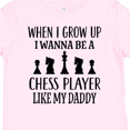 thumbnail image 4 of Inktastic Futre Chess Player Like Daddy Boys or Girls Toddler T-Shirt, 4 of 5