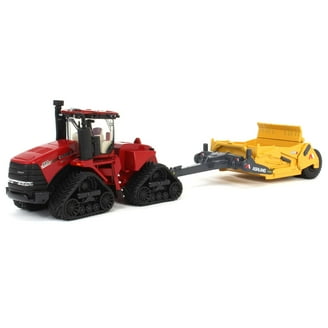 ERTL - MOISSONNEUSE sur chenilles avec 2 coupes – Collection Prestige