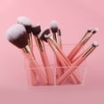 thumbnail image 3 of Make Up Organizer Plastic Makeup Brush Pot Storage Acrylic For Cosmetics Holder, 3 of 6