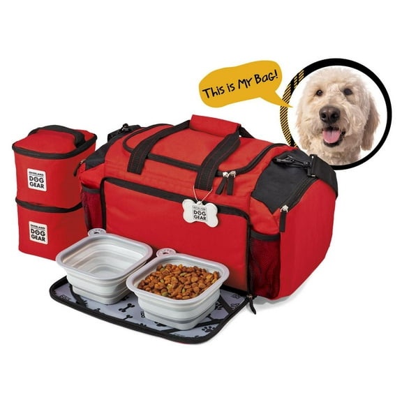 Mobile Dog Gear Ultimate Week Away Duffle, Red
