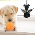 thumbnail image 3 of Pet Memory Pendant Dog Sympathy Gift Pet Memory Pendant Rainbow Moon Angel Dog Long Chain 3D Charm Decorative Exquisite Dog Sympathy Acrylic Window Hangings, 3 of 7