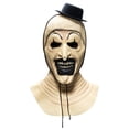 thumbnail image 1 of Máscaras de látex de Horror sangriento para adultos, máscara de Arte de payaso Terrifier, sombrero de casco, accesorios de disfraces de fiesta de Halloween, 1 of 4