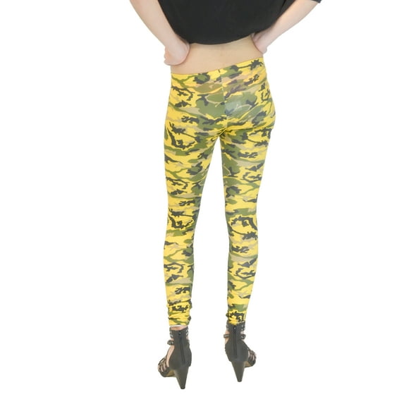 Long Leggings - Army Camouflage (Junior and Junior Plus Sizes)