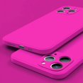 thumbnail image 1 of wangyu Neon Liquid Silicone Colorful Soft Case for iPhone 15 14 13 12 11 Pro Max Plus XS XR X Fluorescent Microfiber Cover, 1 of 6