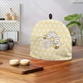 thumbnail image 4 of HELLHERO Chrysanthemum Bee Coffee Pot Cloth Covers Durable Lightweight Keep Warm, for Thanksgiving, 4 of 8