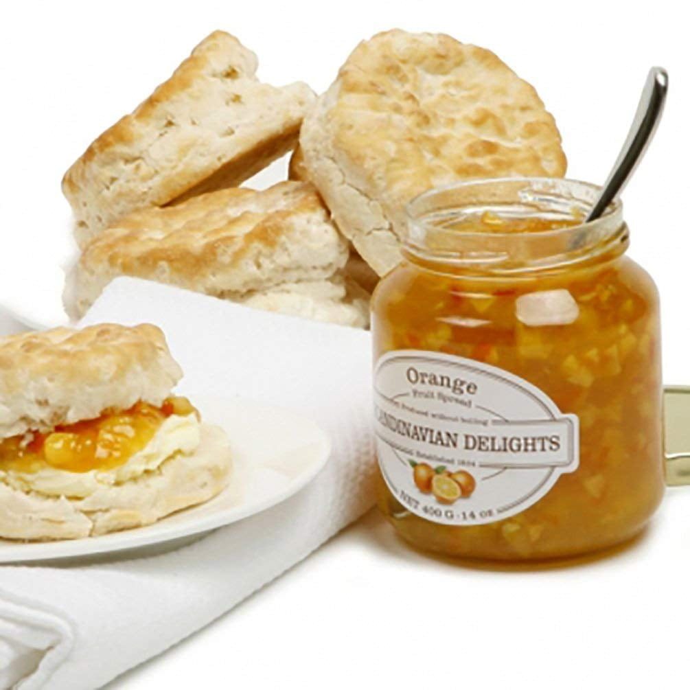 Scandinavian Delights Preserves, Orange, 13.4 Ounce